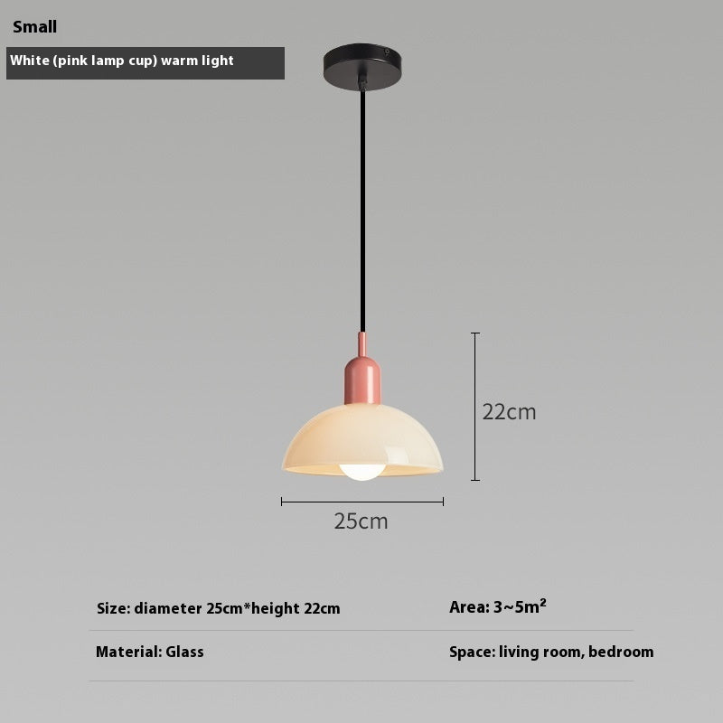 Antique Glass Retro Pendant Light