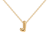 Load image into Gallery viewer, Dainty Bubble Initial Necklace
