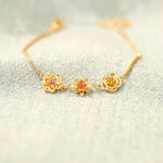 Load image into Gallery viewer, Élan Floral Birthstone Bracelet
