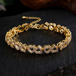 Load image into Gallery viewer, Love Hearts Diamond Bracelet