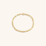 Load image into Gallery viewer, Saturn Gold Chain Bracelet