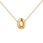 Load image into Gallery viewer, Dainty Bubble Initial Necklace