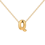 Load image into Gallery viewer, Dainty Bubble Initial Necklace