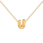 Load image into Gallery viewer, Dainty Bubble Initial Necklace