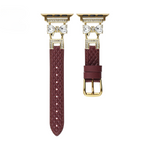 Load image into Gallery viewer, Luxury Leather Apple Watch Bands for Women