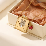 Load image into Gallery viewer, Aide-Mémoire Envelope Necklace