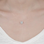 Load image into Gallery viewer, S925 1 3 Carat Moissanite Invisible Necklace