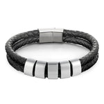 Load image into Gallery viewer, Minimal Personalized Name(s) Leather Bracelet