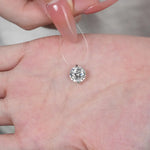 Load image into Gallery viewer, S925 1 3 Carat Moissanite Invisible Necklace