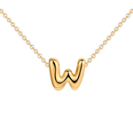 Load image into Gallery viewer, Dainty Bubble Initial Necklace