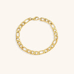Load image into Gallery viewer, Saturn Gold Chain Bracelet
