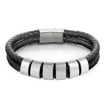 Load image into Gallery viewer, Minimal Personalized Name(s) Leather Bracelet
