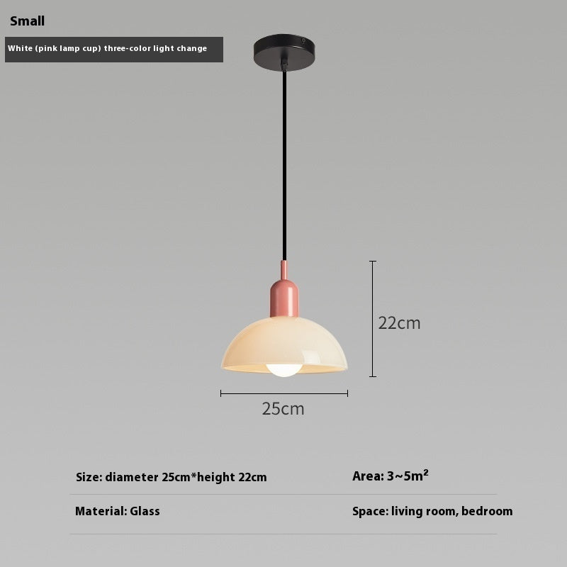 Antique Glass Retro Pendant Light