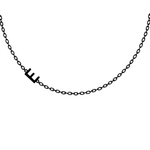 Load image into Gallery viewer, Personalized Off Center Letter Necklace