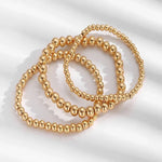 Load image into Gallery viewer, 7pcs Gold Beaded Bracelet Stack