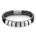 Load image into Gallery viewer, Minimal Personalized Name(s) Leather Bracelet