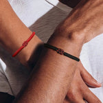 Load image into Gallery viewer, Minimal Red Thread Of Fate Couples Bracelet