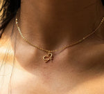 Load image into Gallery viewer, Clea Letter Necklace