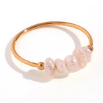 Load image into Gallery viewer, Dainty Pearl Beaded Ring