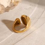 Load image into Gallery viewer, Chunky Rounded Open Square Ring