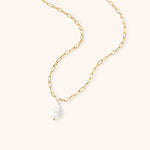 Load image into Gallery viewer, Angelika Pearl Chain Necklace
