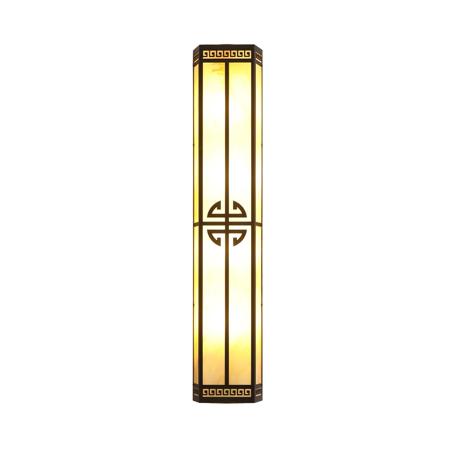 Alabaster Contemporary Outdoor Wall Sconce