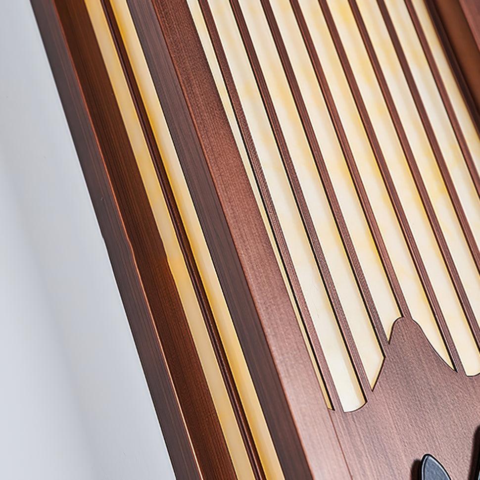 Sleek Weather Resistant Contemporary Wall Light