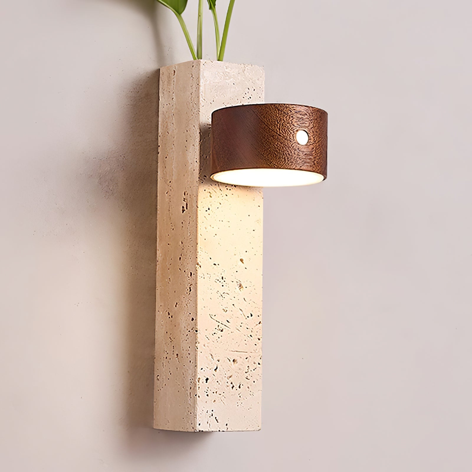 Wood Nordic Inspired Adjustable Wall Light