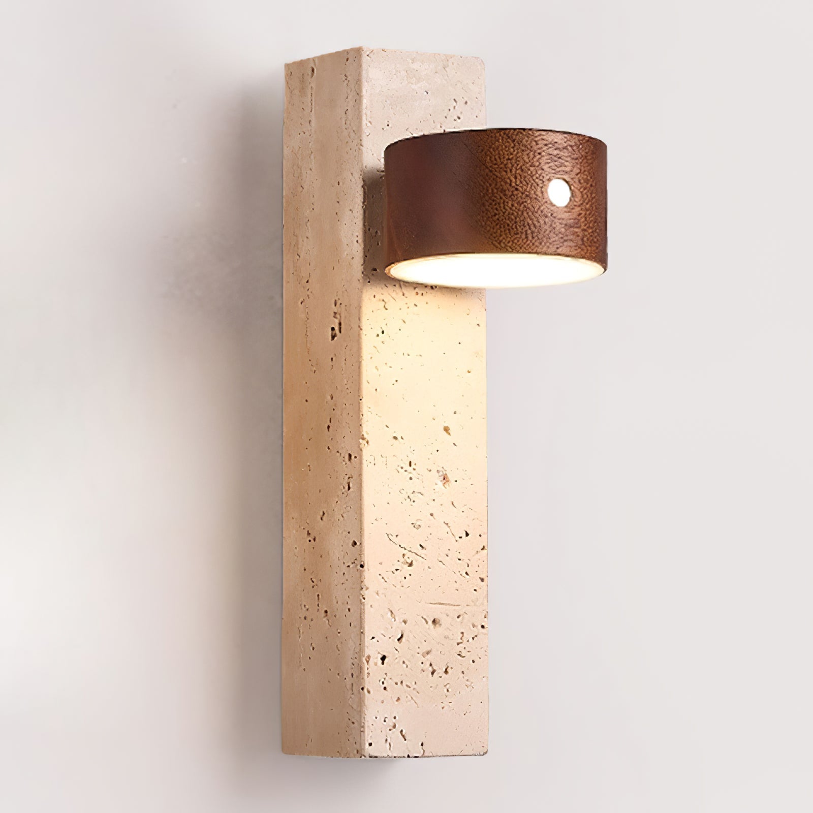 Wood Nordic Inspired Adjustable Wall Light