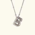 Load image into Gallery viewer, Balloon Gold Initial Necklace