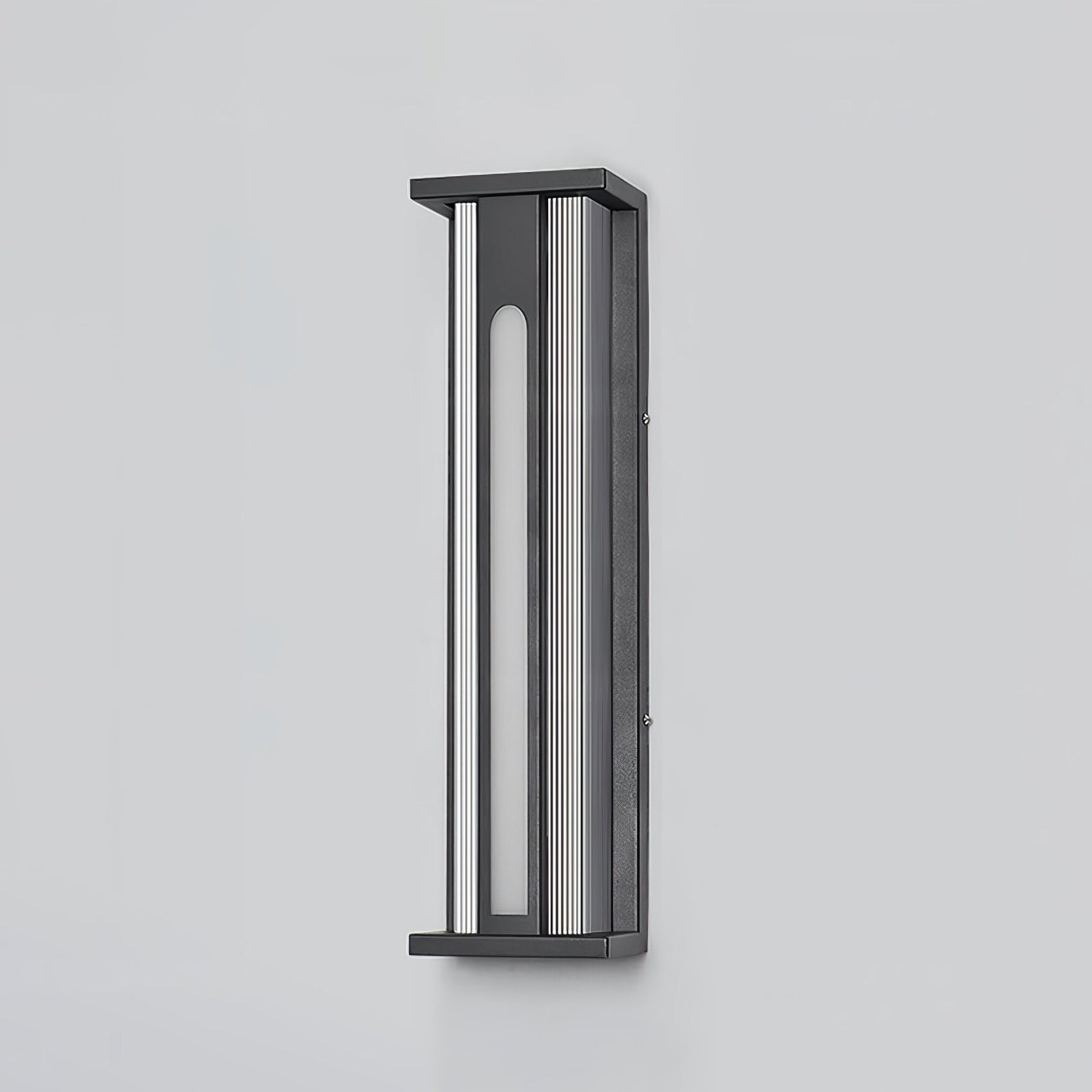 Brushed Stainless Steel Contemporary Wall Lamp