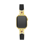 Load image into Gallery viewer, Modern Leather Heart Apple Watch Bands for Women