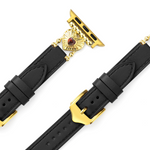 Load image into Gallery viewer, Modern Leather Heart Apple Watch Bands for Women