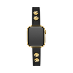 Load image into Gallery viewer, Sleek Leather Daisy Apple Watch Bands for Women