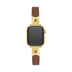 Load image into Gallery viewer, Modern Leather Heart Apple Watch Bands for Women