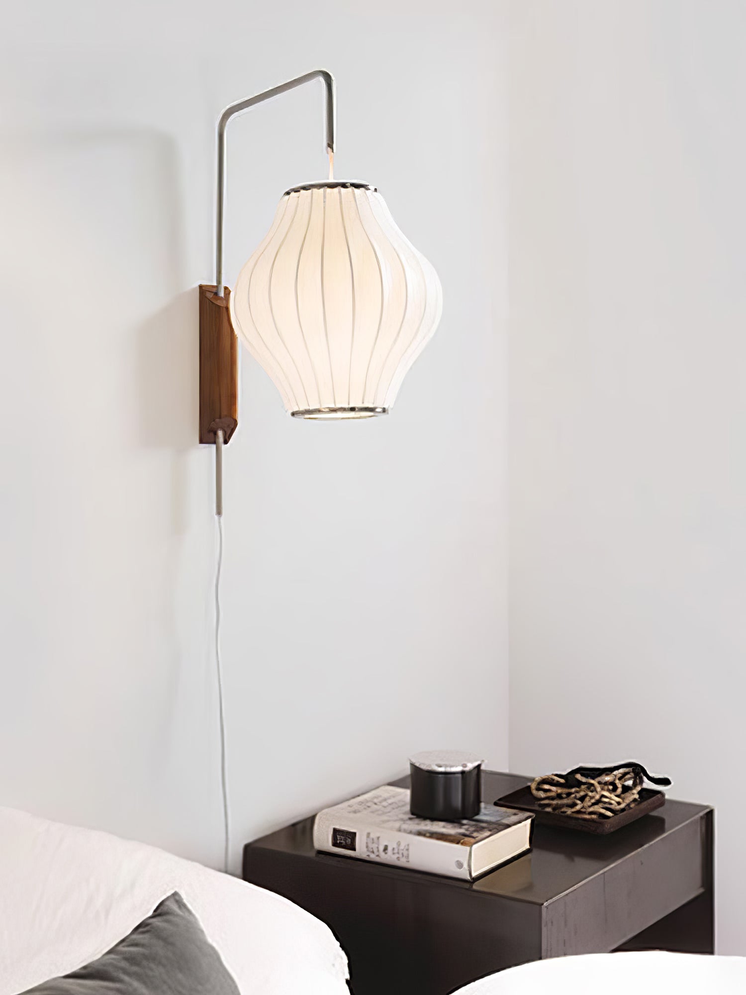 Spherical Contemporary Wall Sconce Swivel Arm