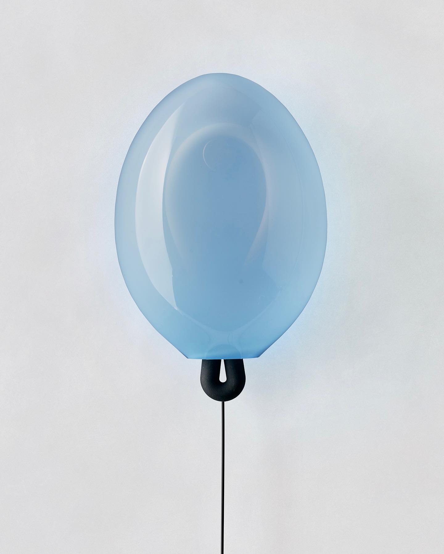 Delicate Bubble Glass Contemporary Wall Light