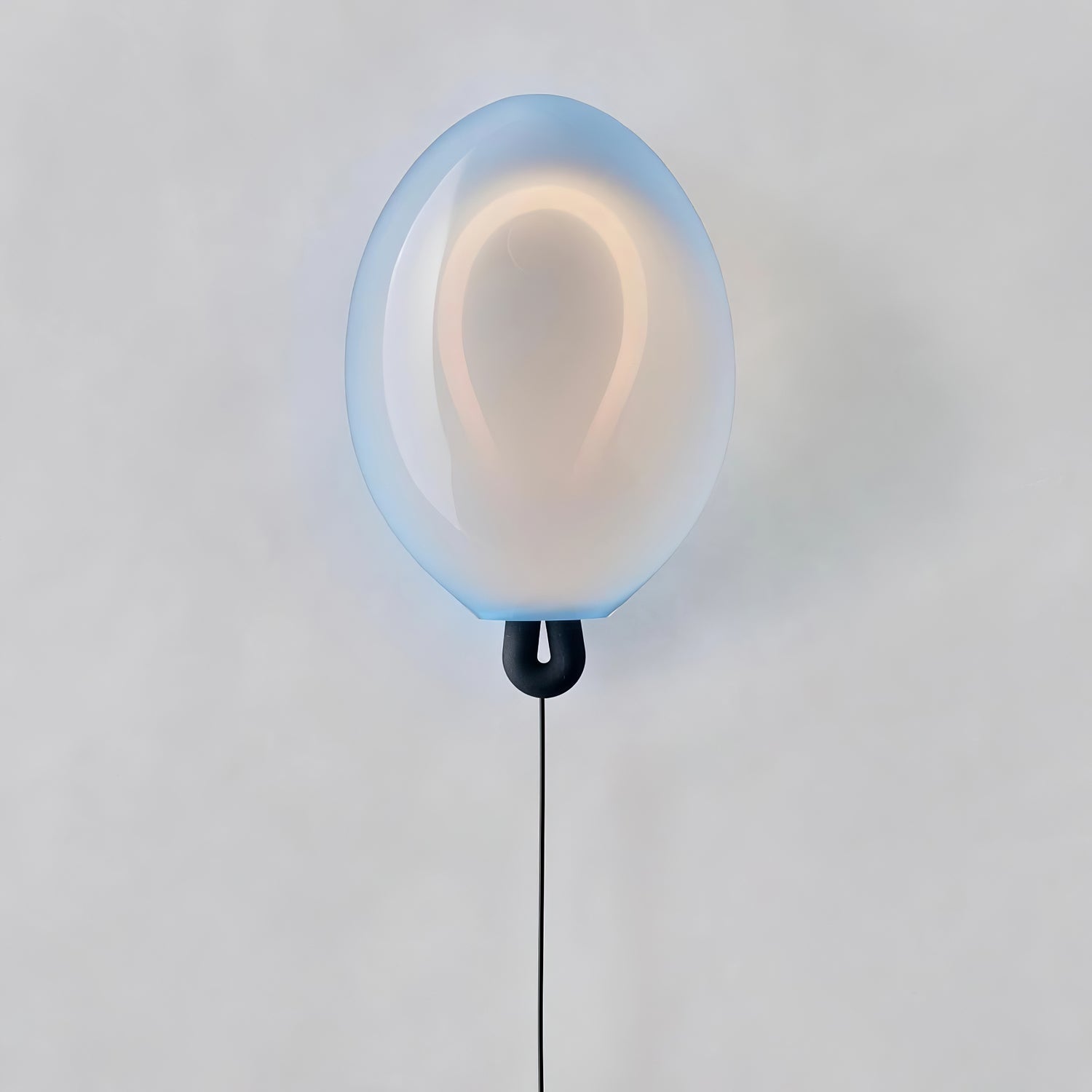 Delicate Bubble Glass Contemporary Wall Light