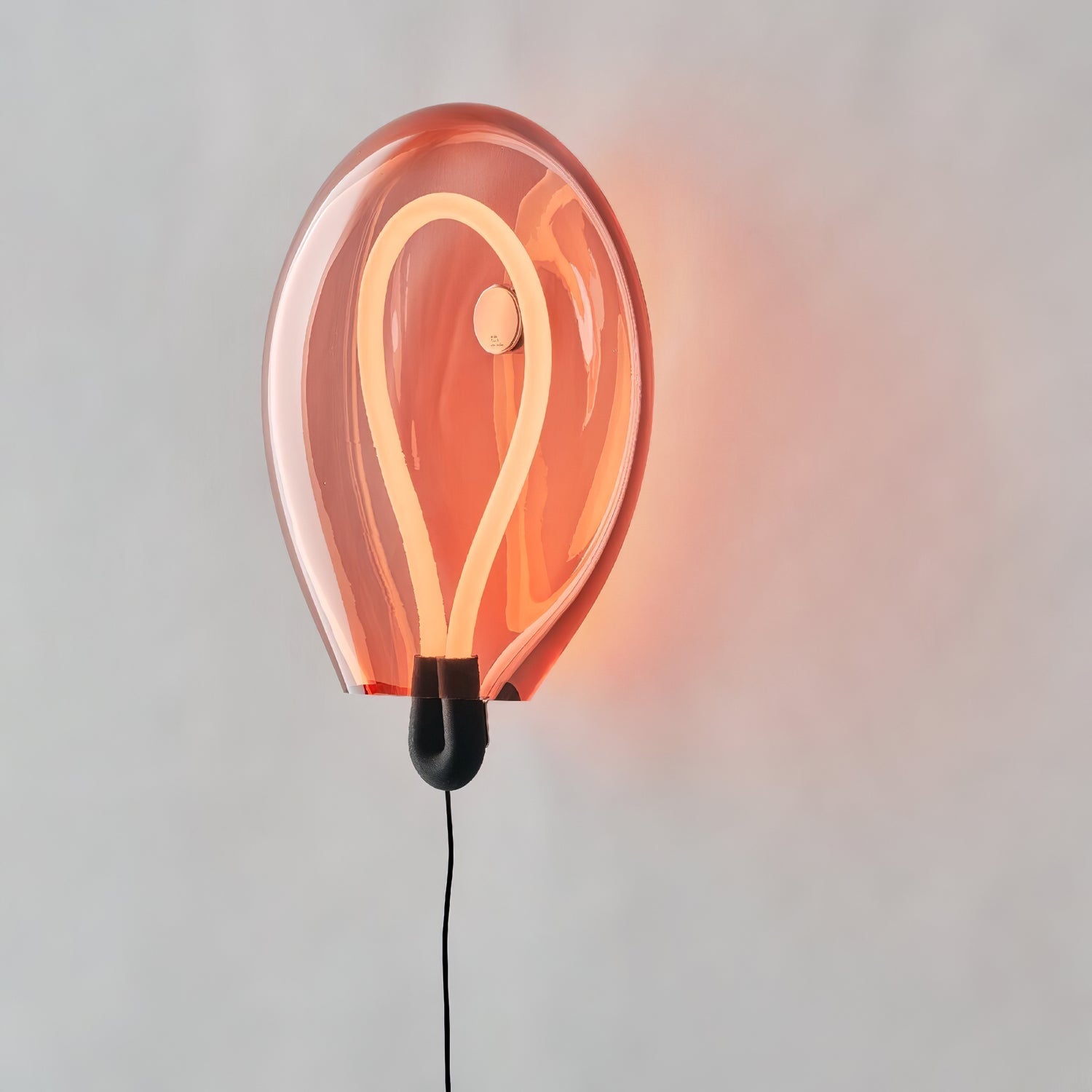 Delicate Bubble Glass Contemporary Wall Light