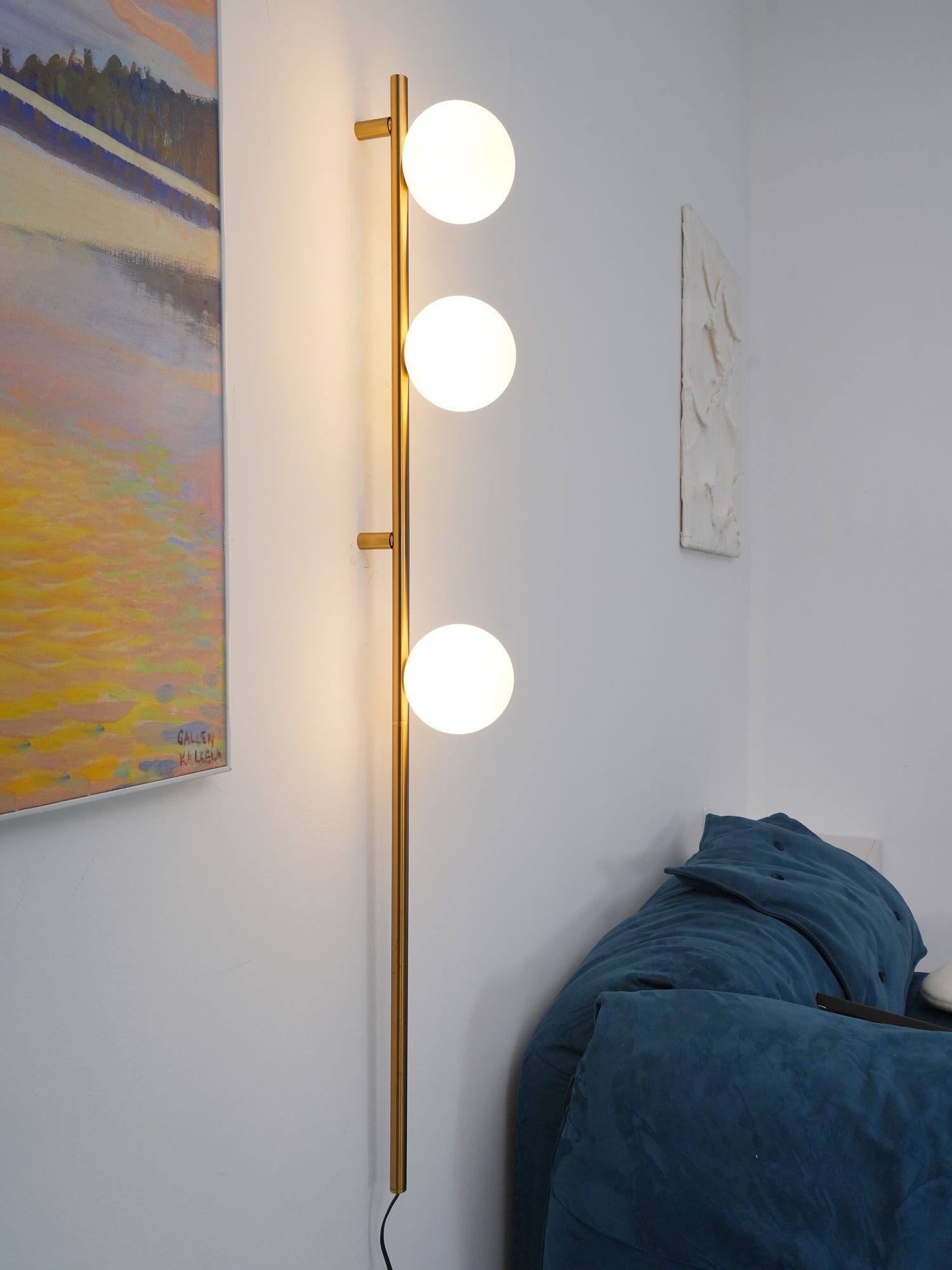 Spherical Glass Nordic Inspired Wall Light