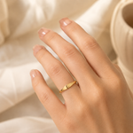 Load image into Gallery viewer, Dainty Thin Letter Initial Ring