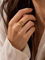 Load image into Gallery viewer, The Sovereign Serpent Ring