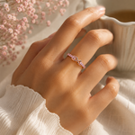 Load image into Gallery viewer, Forever Infinity & Diamond Ring Stack Set