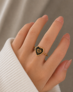 Load image into Gallery viewer, Classy Evil Eye Heart & Rectangle Rings