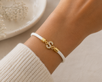 Load image into Gallery viewer, Personalized Unity Diamond Initial Bracelet