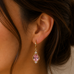 Load image into Gallery viewer, Kate Rainbow Heart Earrings