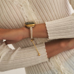 Load image into Gallery viewer, Dazzling Copper Beaded Apple Watch Bands for Women