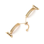 Load image into Gallery viewer, Sleek Metal Crystal Apple Watch Bands for Women