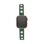 Load image into Gallery viewer, Modern Leather Studded Apple Watch Bands for Women
