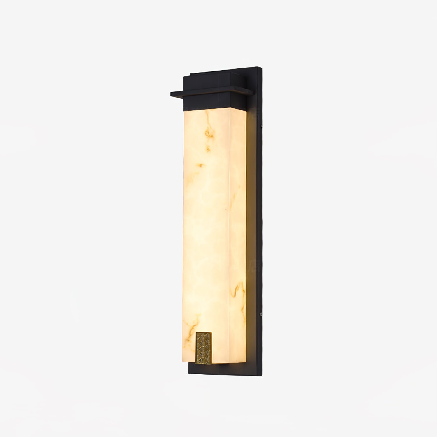 Rectangular Aluminum Contemporary Wall Light